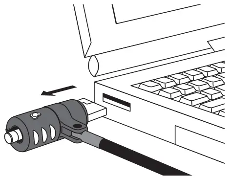 CTA LT PL Digital USB 3 0 Security Cable Lock - FIG 6