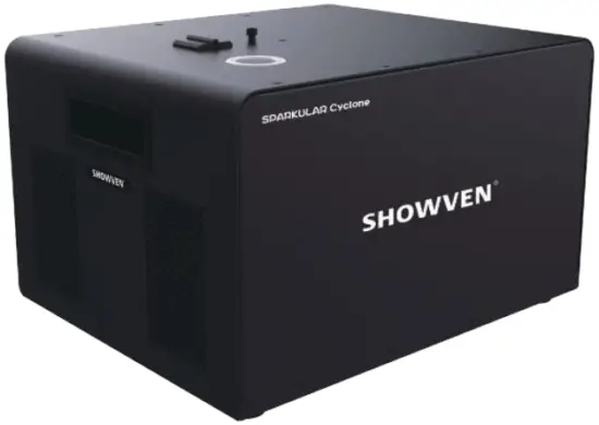 SHOWVEN Sparkular Cyclone BT61 Cold Spark Fountain Machine