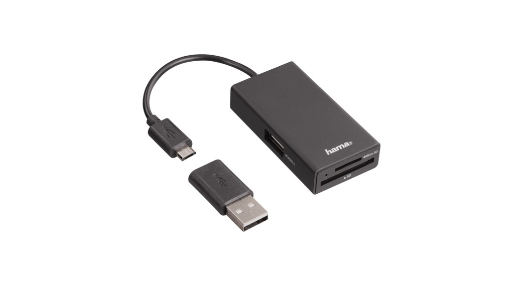 Hama 300082 Usb Otg Hub-card Reader Instruction Manual Hama 300082 Usb Otg Hub-card Reader Instruction Manual