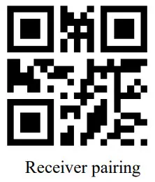 Excelsecu Data Technology ESCS W20 Wireless Code Scanner - Receiver pairing