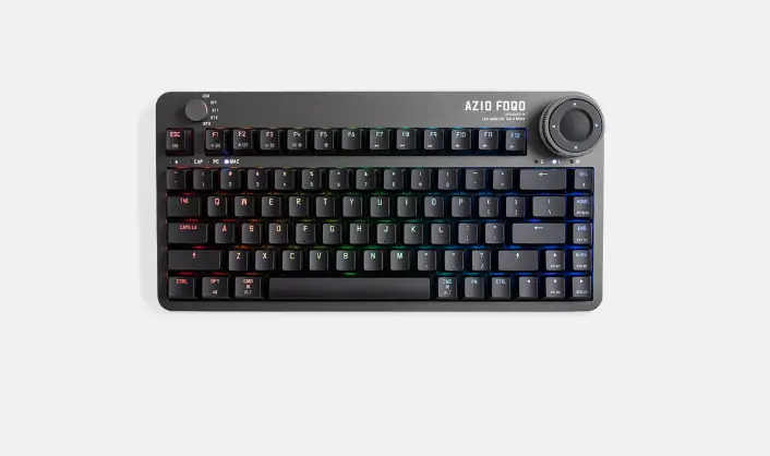 Azio Foqo Wireless Backlit Mechanical Keyboard User Guide