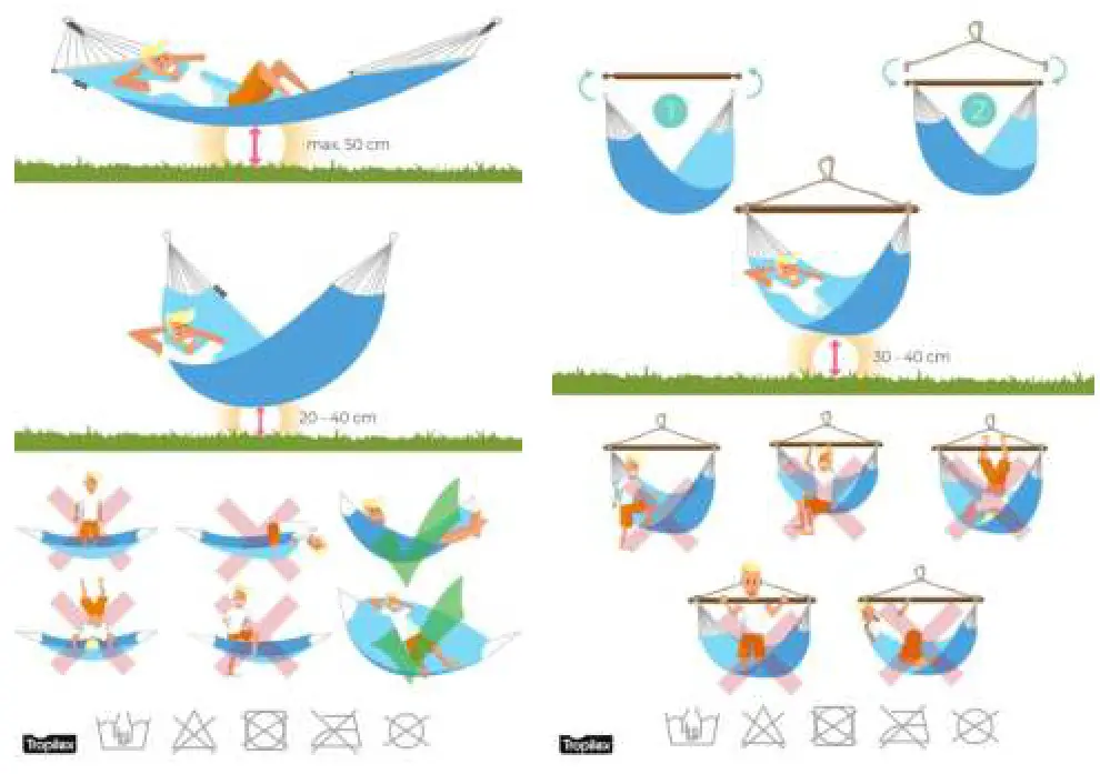 Tropilex Hanging Material- All Tropilex hammocks are made by hand,