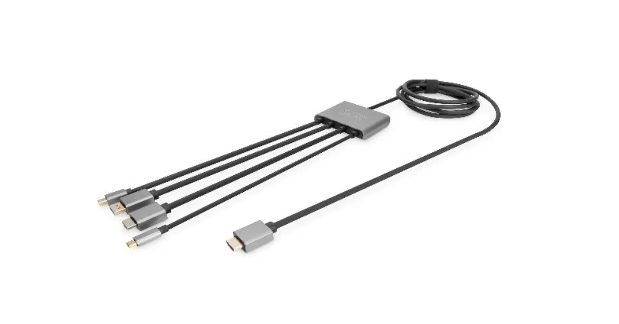 Digitus Ds-45331 4-in-1 Av Adapter/switch Installation Guide