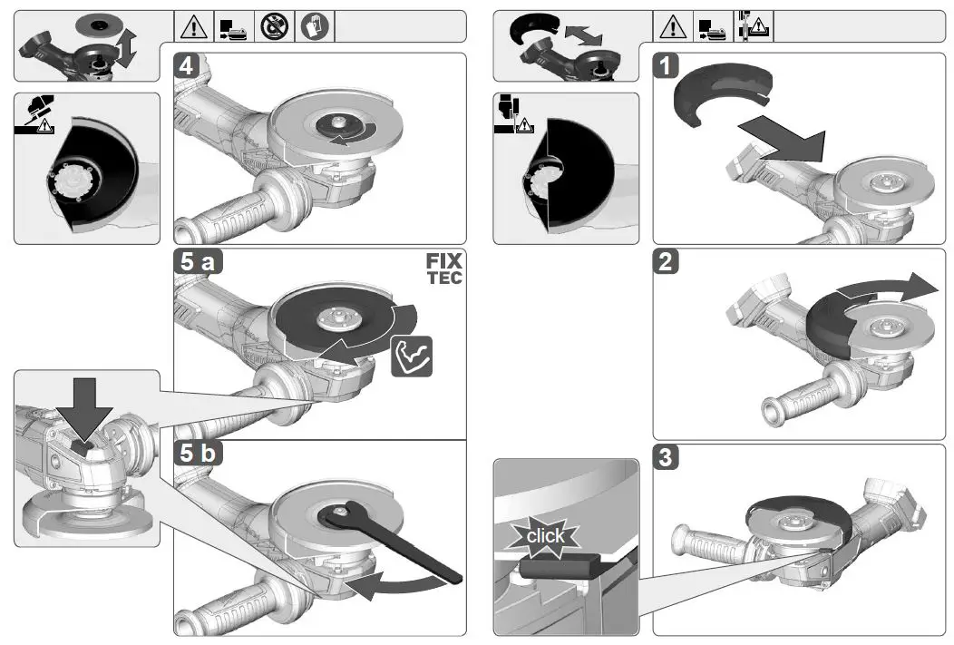 milwaukee M18 FSAG125XB Cordless 125mm Angle Grinder 5