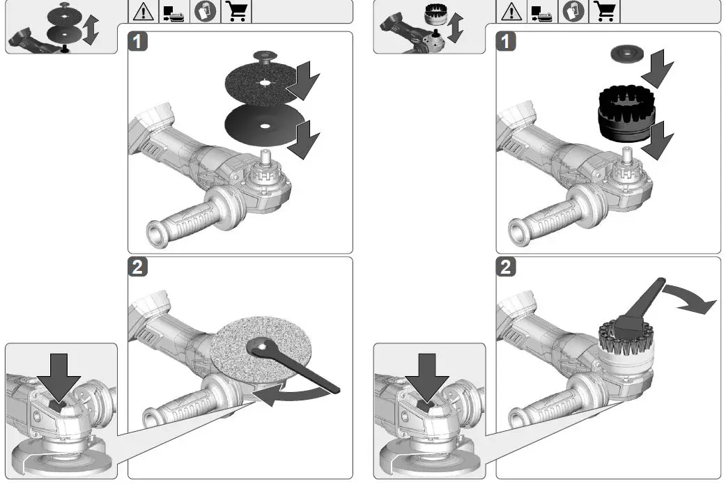 milwaukee M18 FSAG125XB Cordless 125mm Angle Grinder 6