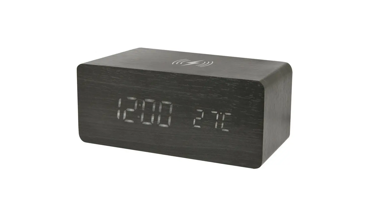 Cj Global 24714 Wireless Charging Alarm Clock User Manual