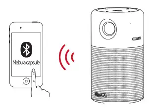 NEBULA Capsule Smart WiFi Mini Projector - Getting Started - Blutooth