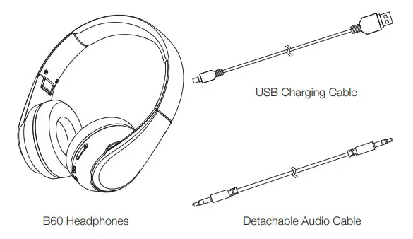 Sdi Technologies B60 Series Wireless Headphones - Included