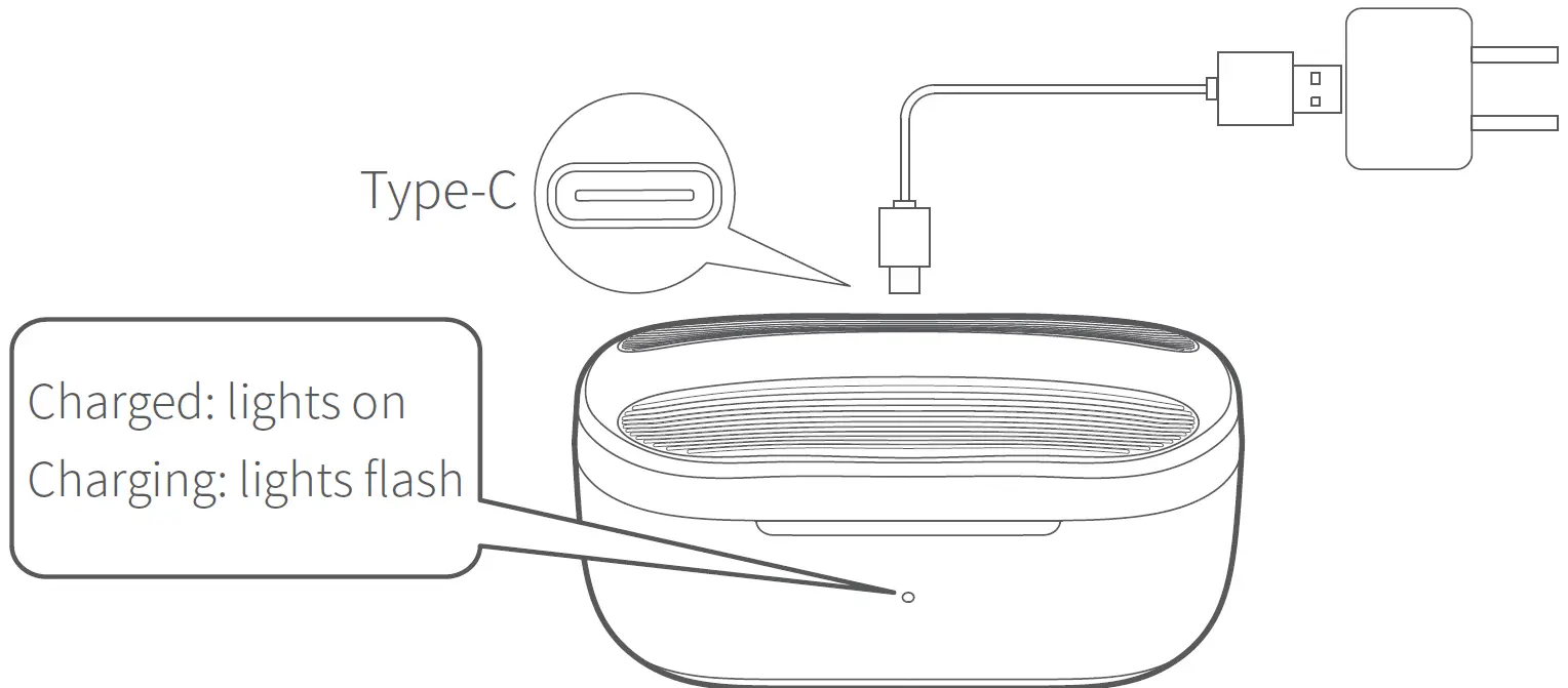 TEZO TT11B Nutmeg Wolves TWS Bluetooth Earbuds 06