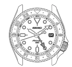 SEIKO 4R34 Mechanical Watch FIG 16