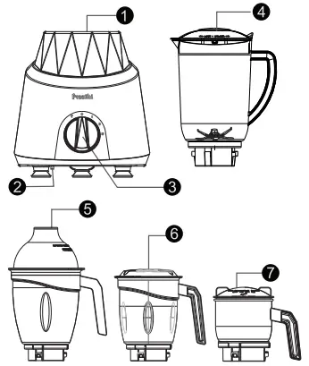 Know your Preethi Galaxy Plus