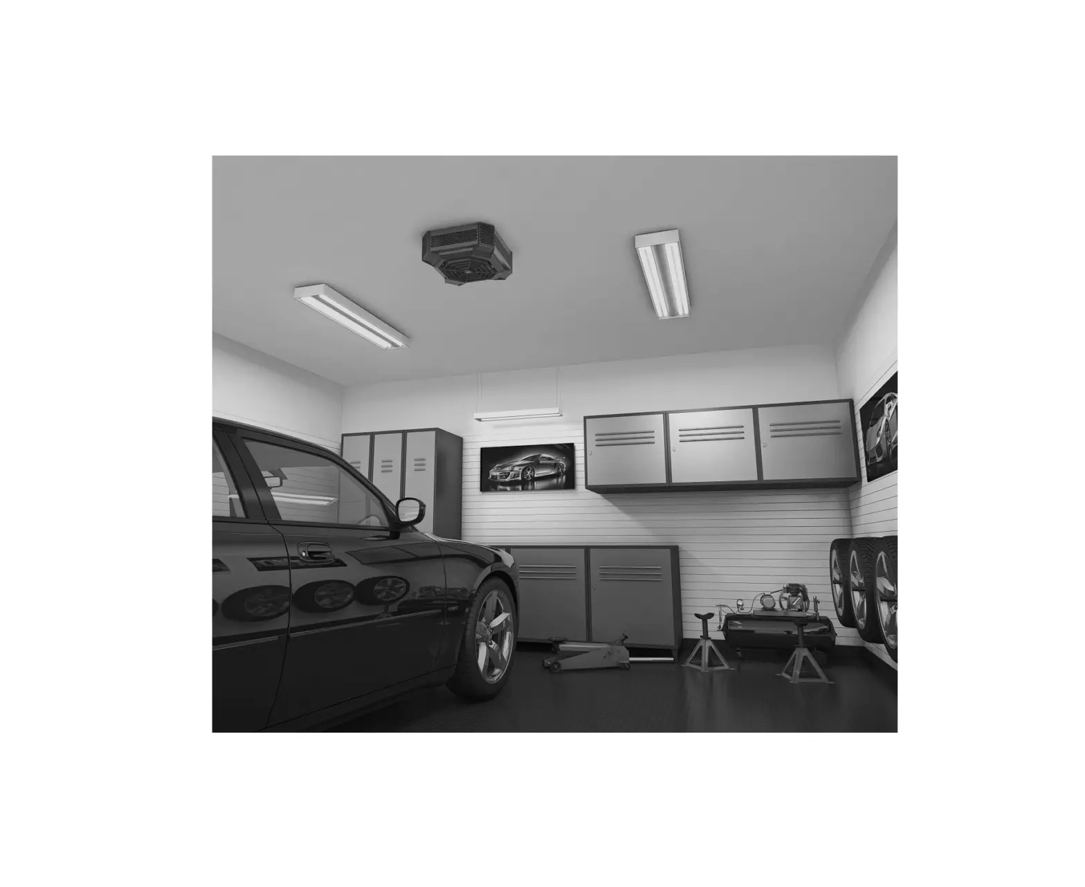 Stelpro Asgh Spider Ceiling Fan Heater Owner's Manual