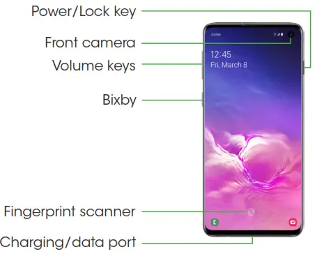 SAMSUNG Galaxy S10 - Unlocking