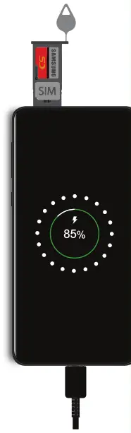 SAMSUNG Galaxy S10 - setup