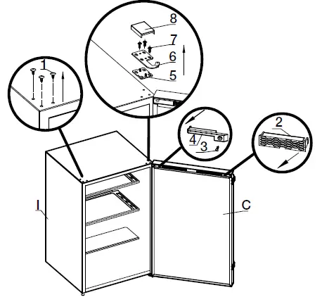 VISSANI VXAR440BSS 4.4 Cu Ft Freestanding Outdoor Refrigerator with SS Door-3