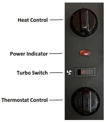 celsius CELCV250 2000W Convector Heater - fig 2
