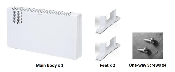 celsius CELCV250 2000W Convector Heater - fig