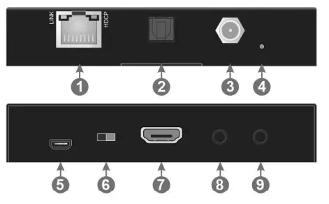 C4i TPUH660 eARC Extender Over HDBT30 - recivar