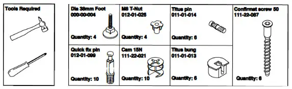 dams Desk High Bookcase 2