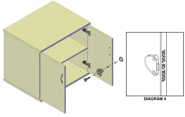 diagramdams Desk High Bookcase - Diagram 4