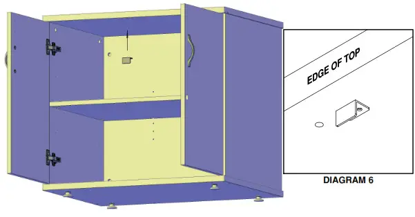 diagramdams Desk High Bookcase - Diagram 6