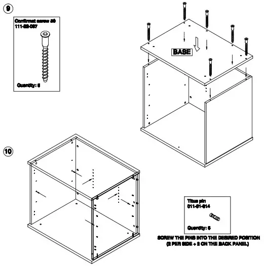 dams Desk High Bookcase - overvew 3