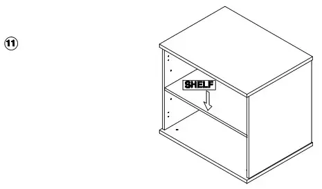 dams Desk High Bookcase - overvew 4