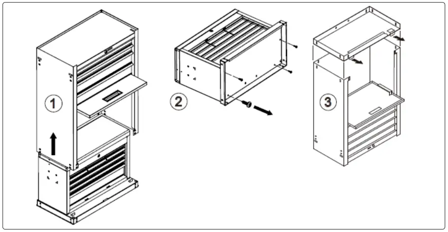 SEALEY AP22513BB.V3 13 Drawer Topchest & Rollcab Combination fig 1