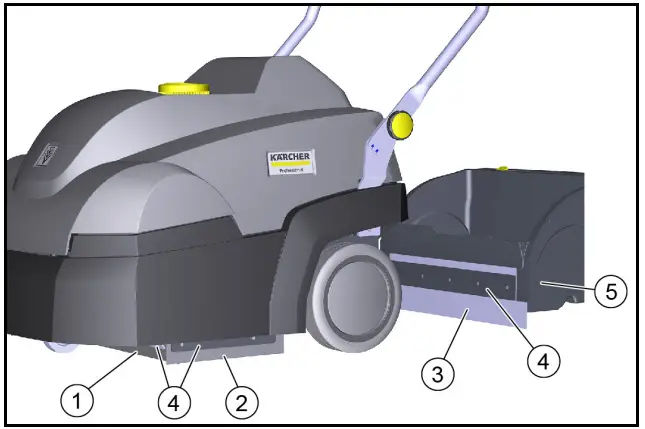KARCHER CVS 65 1 Bp Wide Area Vacuum Sweeper - fig 10