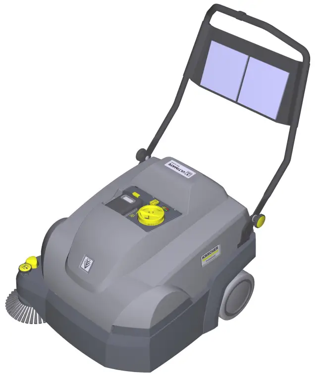 KARCHER CVS 65 1 Bp Wide Area Vacuum Sweeper