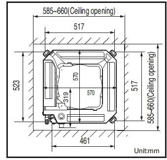 LG AP09RT AIR CONDITIONER Wall Unit 17