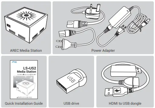 Arec LS-US2 Media Station-fig2