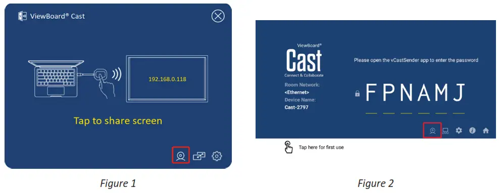 ViewSonic VB WPS 001 BYOM for ViewBoard Cast Button - Figure 1