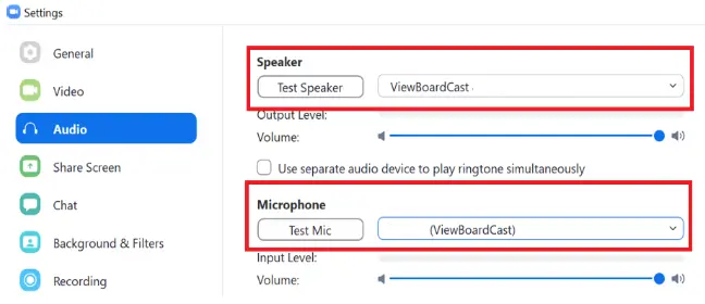ViewSonic VB WPS 001 BYOM for ViewBoard Cast Button - Settings4