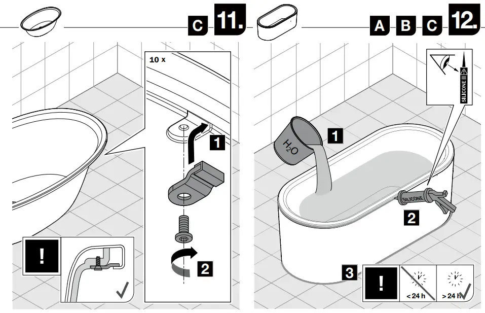 KALDEWEI-735-7-Moulded-Panel-Bathtub-Instruction-FIG-15
