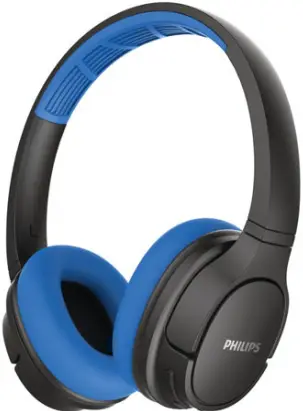 PHILIPS TASH402BL Null Wireless Headphone-fig1