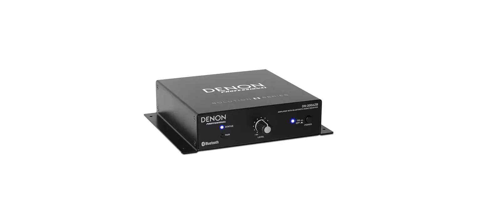 Denon Dn-200azb Compact Amplifier With Bluetooth Receiver Instruction Manual