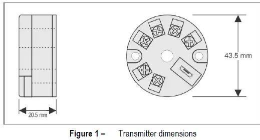 NOVUS 8806000410 TxBlock-USB Head Mounted Temperature Transmitter-1
