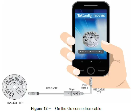 NOVUS 8806000410 TxBlock-USB Head Mounted Temperature Transmitter-12