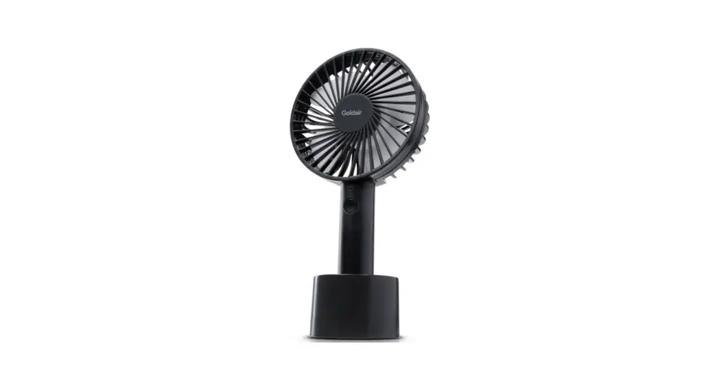 Goldair Gcphf28 10cm Rechargeable Handheld Fan Instruction Manual