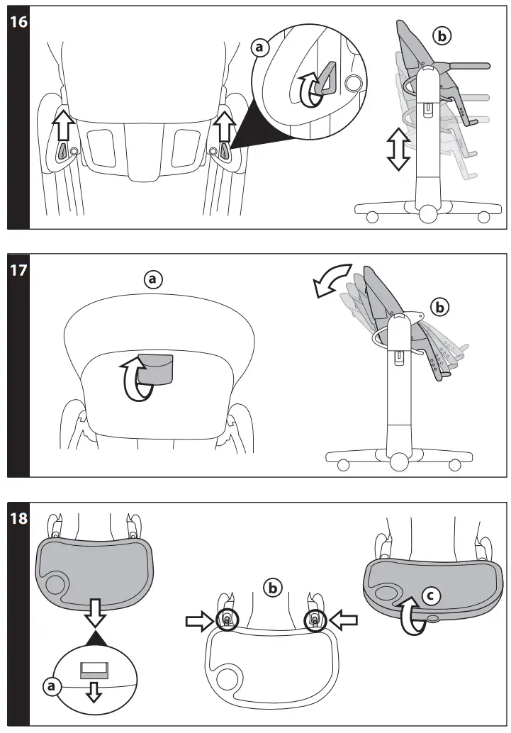 PegPerego CACAO High Chair Tatamia Follow Me - fig 4