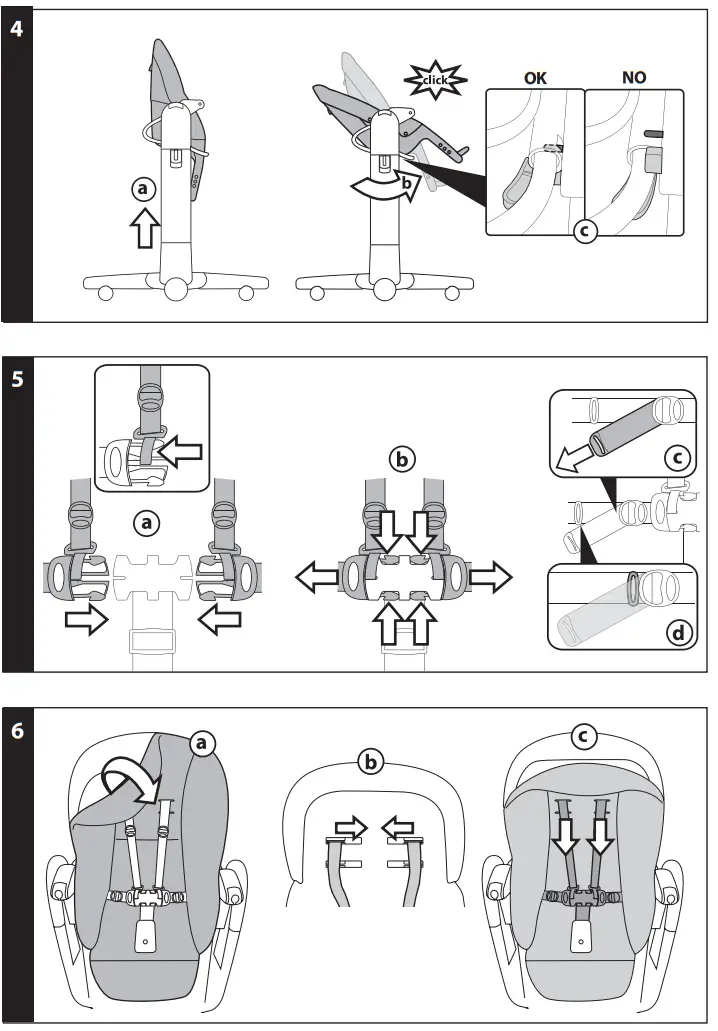 PegPerego CACAO High Chair Tatamia Follow Me - fig