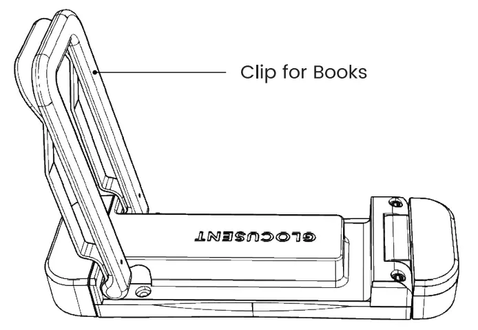 glocusent A15 Portable Clip-On Reading Light - fig 2