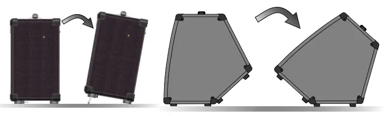 HH Electronics TNA-1800SA 18 Inch Active Subwoofer - stable surface