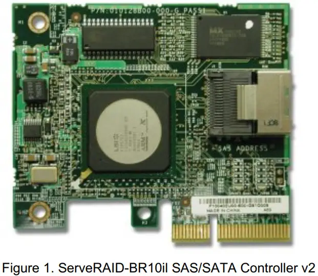 Lenovo 49Y4731 ServeRAID BR10 SAS SATA Controller v2 - Figure 1