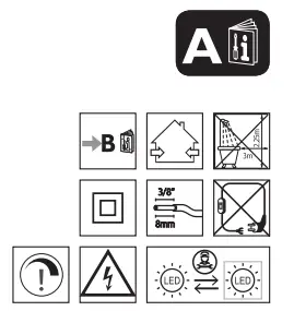 PHILIPS Superslim CL550 LED Functional Flush Ceiling Light-