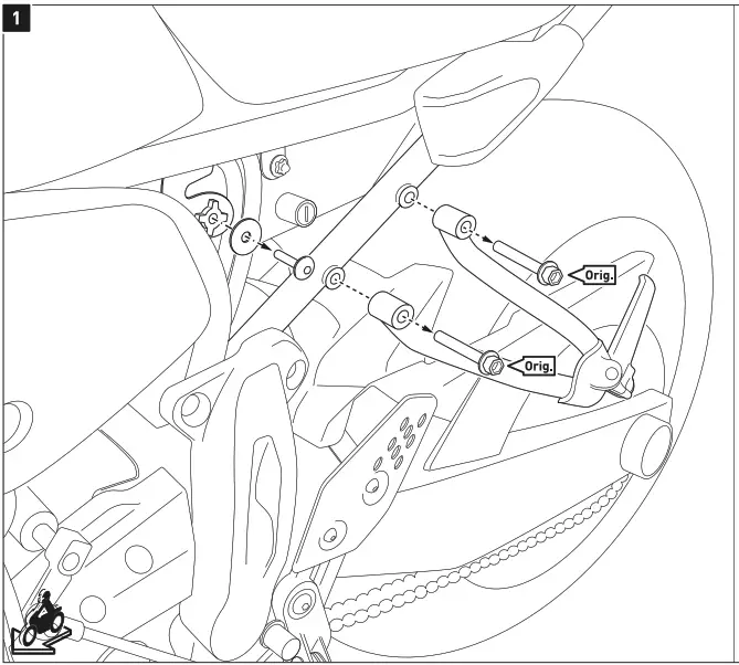 SW-MOTECH SCT.06.174.20001 Protection Set - 4