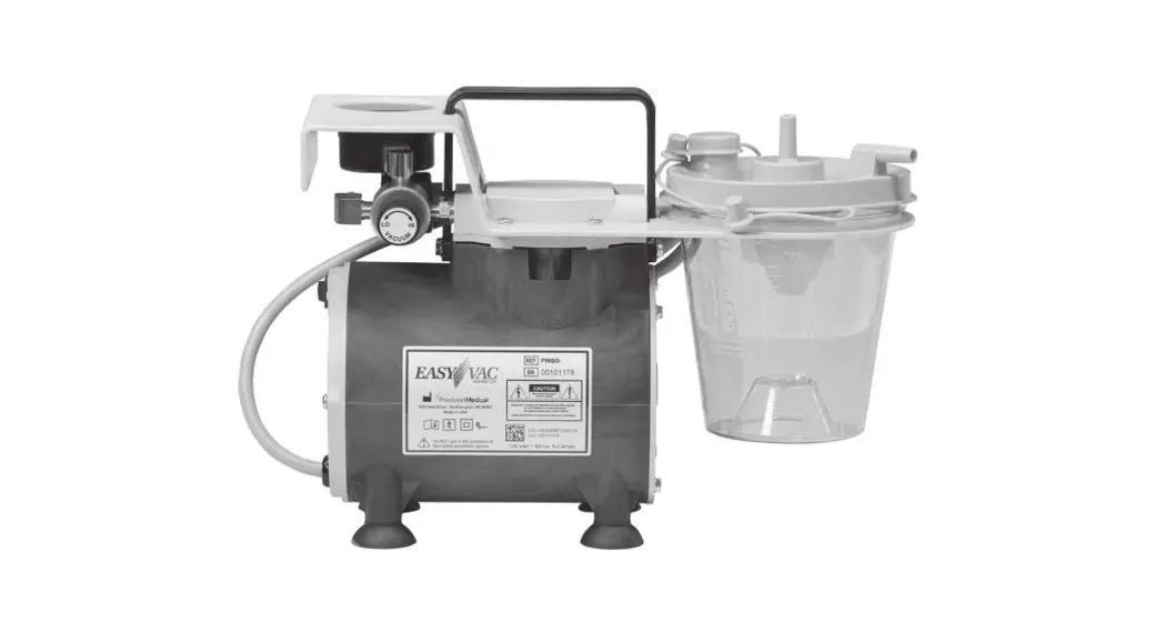 Easyvac Pm60-3hg Aspirator Suction Machine User Manual