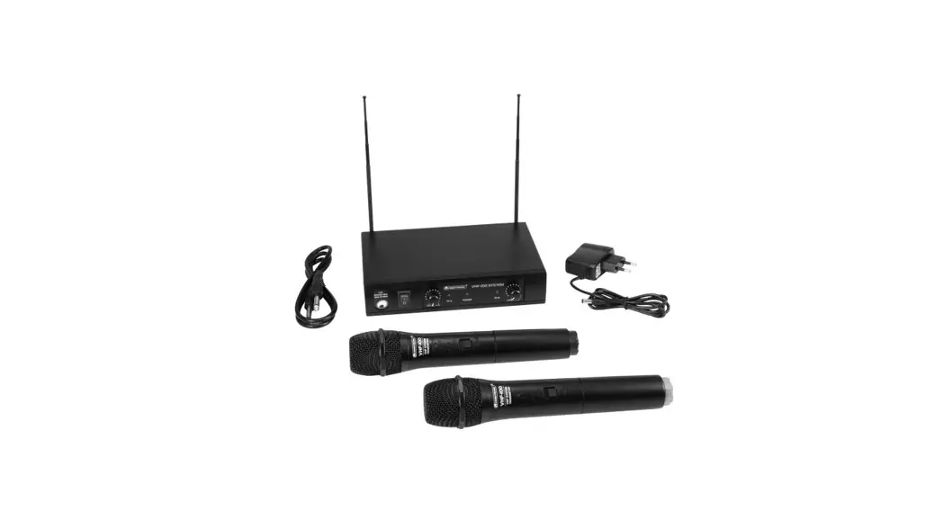 Omnitronic E2 Wireless Microphone System User Manual