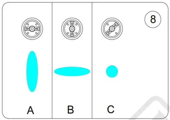 FIG 10 Spraying overhead objects